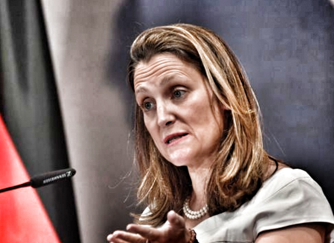 Canadian foreign minister Chrystia Freeland (@cafreeland) seems to be calling the Philippine government a LIAR
