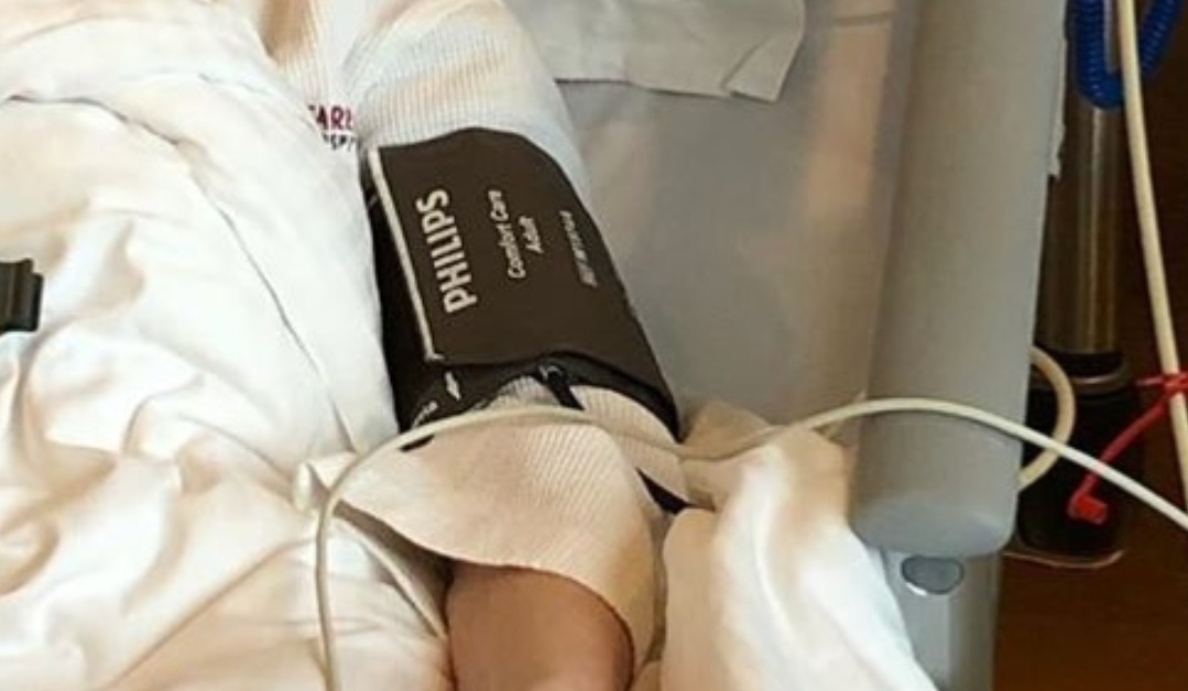 In her hospital photo, is the blood pressure cuff on Kris Aquino’s arm properly applied?