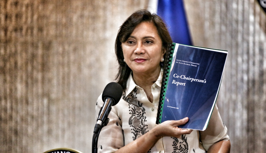 Leni Robredo’s conclusion that Duterte’s drug war is a “failure” is not supported by evidence