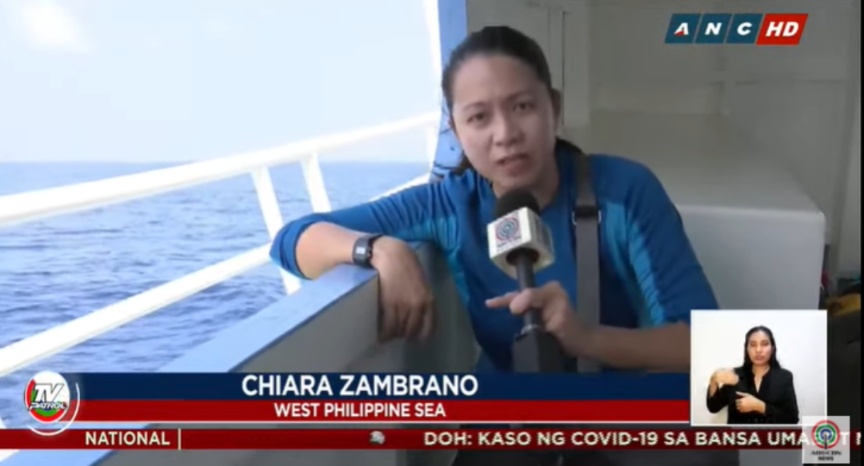 Chiara Zambrano WPS stunt highlights the DISHONESTY of ABS-CBN “journalism”